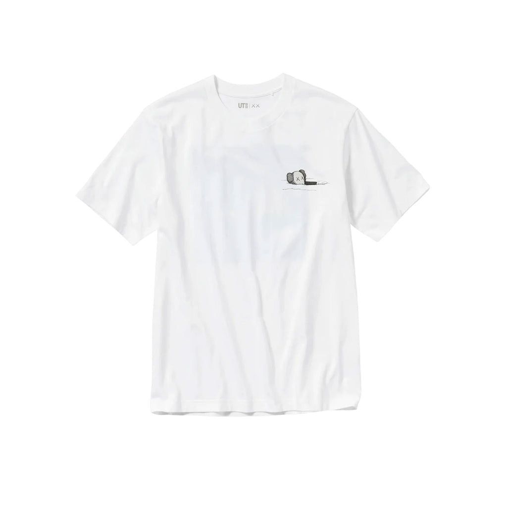 Kaws X Uniqlo Graphic T shirt White Blue OFFTRENDCLUB kaws-x-uniqlo-graphic-t-shirt-white-blue-offtrendclub