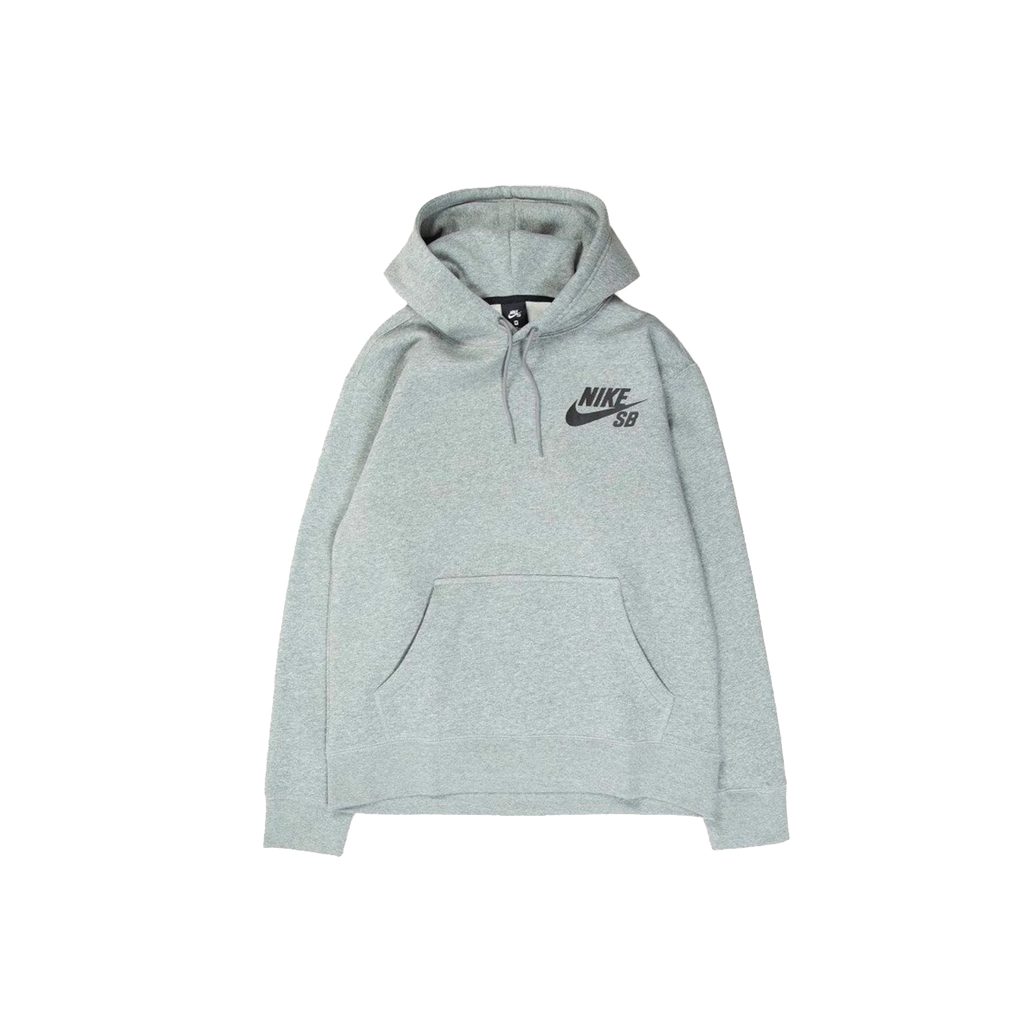 Nike SB Icon Pullover Hoodie Grey