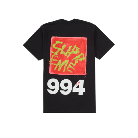 Supreme Paint Tee Black