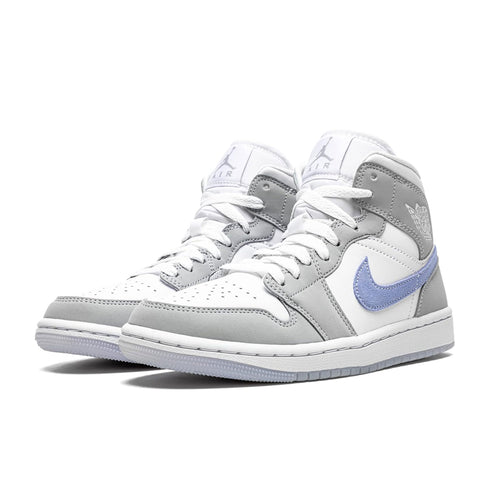 Air Jordan 1 Mid Aluminium Wolf Grey (W)