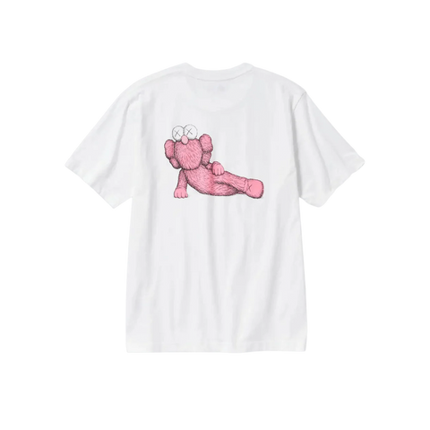 Kaws x Uniqlo Graphic T-shirt White/Pink