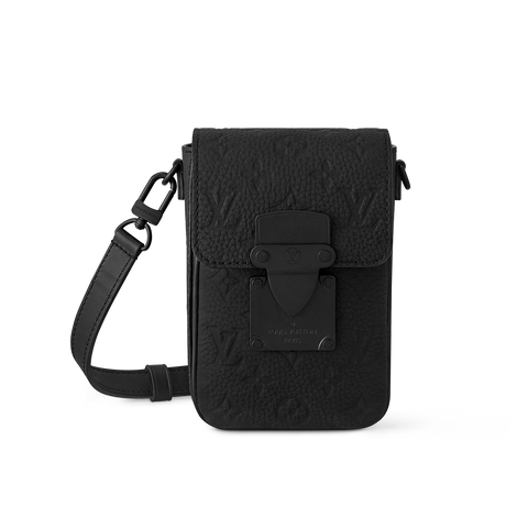 Louis Vuitton S-Lock Vertical Wearable Wallet Black