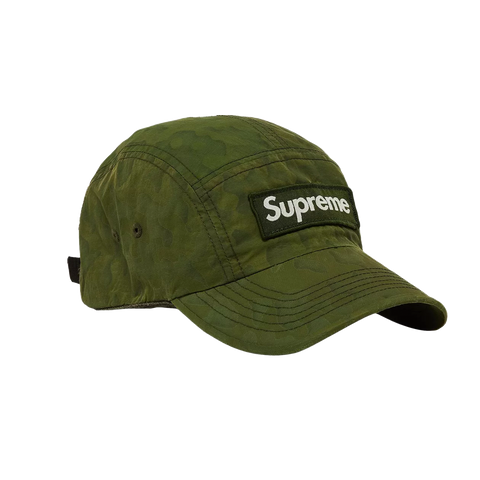 Supreme Overdyed Camo Nylon Camp Cap