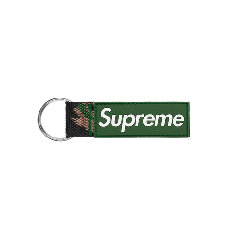 Supreme Keychain Green Camo