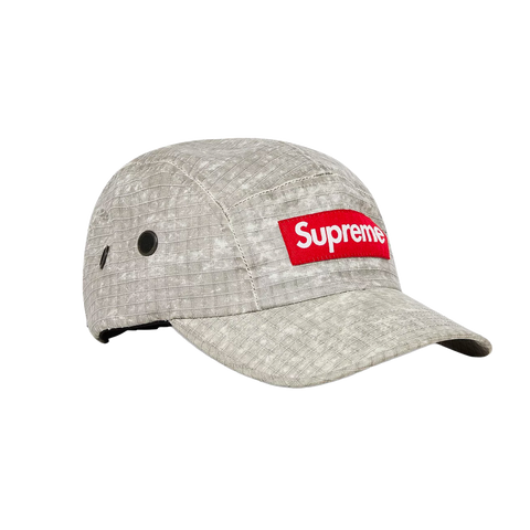 Supreme Distressed Ripstop Camp Cap Stone