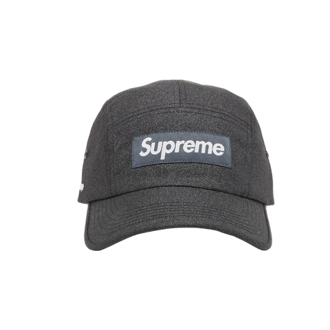 Supreme Glitter Cordura® Camp Cap Black