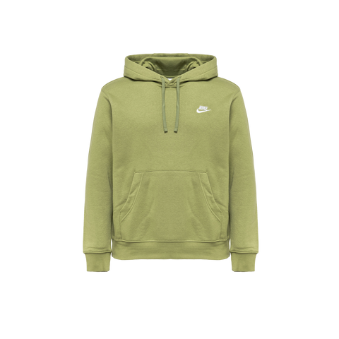 Nike Sportswear Club Fleece Pullover Hoodie Olive OFFTRENDCLUB