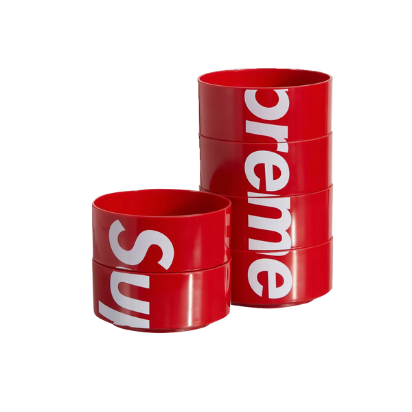 Supreme Heller Bowls (Set of 6) Red – OFFTRENDCLUB