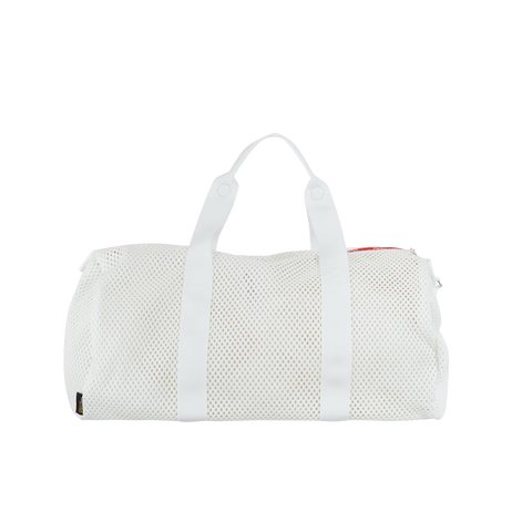 Supreme Mesh Duffle Bag White