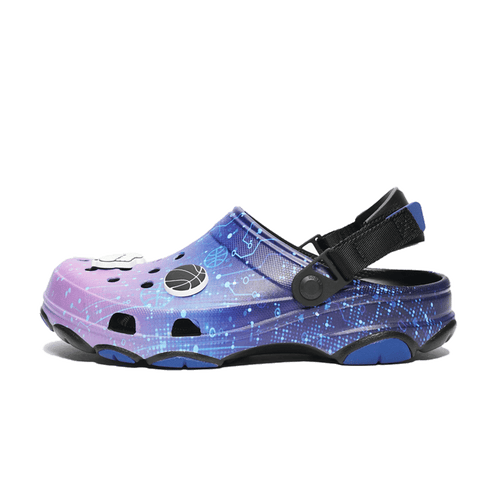 Crocs Classic All Terrain Clog Space Jam Black Purple OFFTRENDCLUB