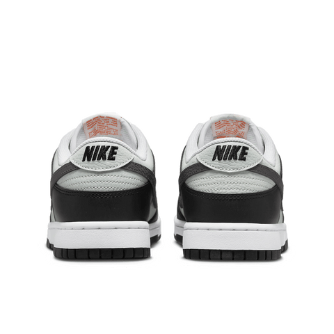 Nike Dunk Low Black Total Orange Mini Swoosh
