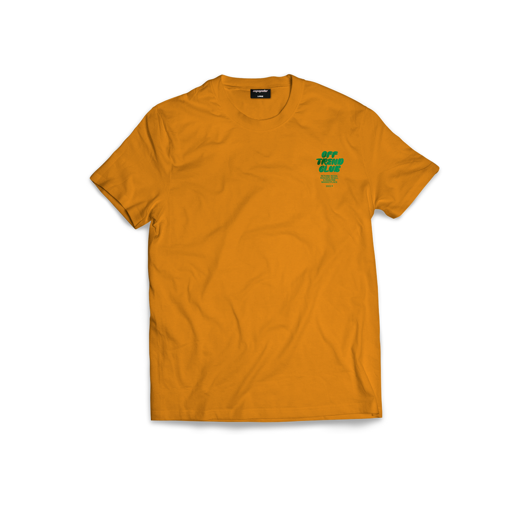 OTC Tee - Radiant Yellow/Kelly Green – OFFTRENDCLUB