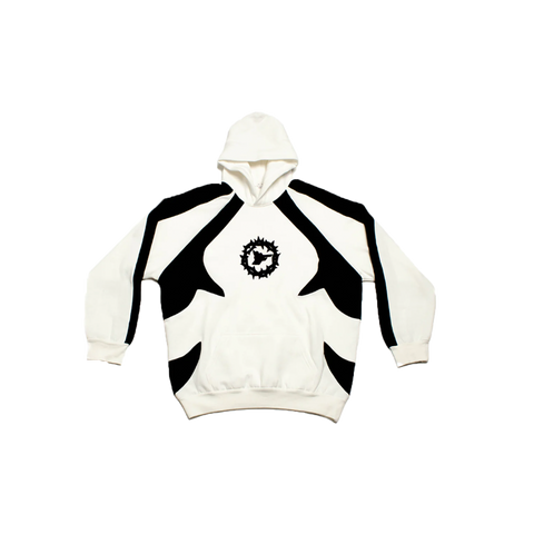 FUCK THE INTERNET! THORNS LOGO HOODIE INVERTED