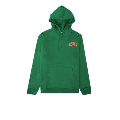 Nike SB Icon Pullover Skate Hoodie Green