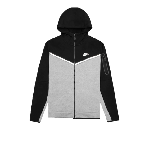 Sweat à capuche Nike Sportswear Tech Fleece Full-Zip Noir/Gris