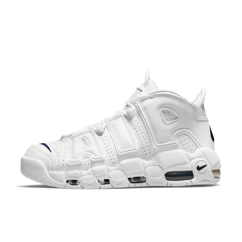 All white air uptempo hot sale