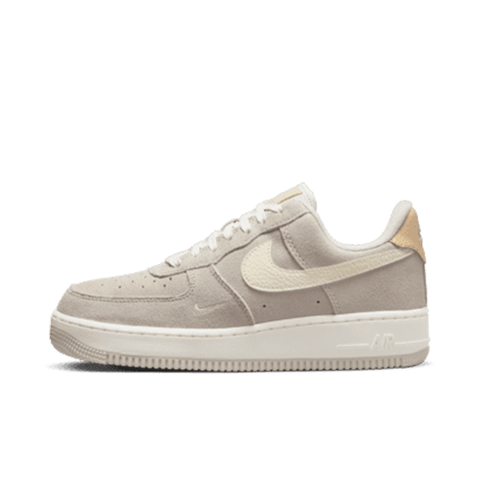 Air force one beige top suede