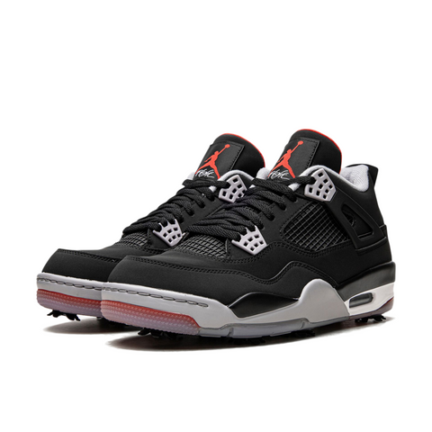 Nike Air Jordan 4 Black Fire Red GOLF