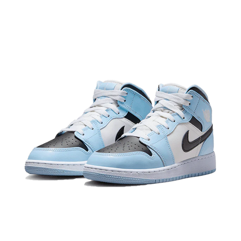Nike Air Jordan 1 Mid Ice Blue (GS)