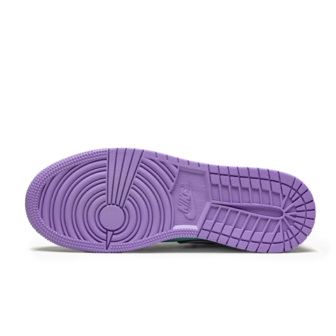 Nike Air Jordan 1 Mid Purple Aqua (GS)