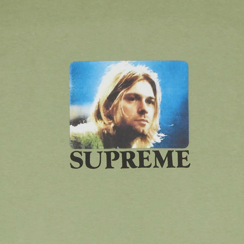 Supreme Kurt Cobain Tee Light Olive