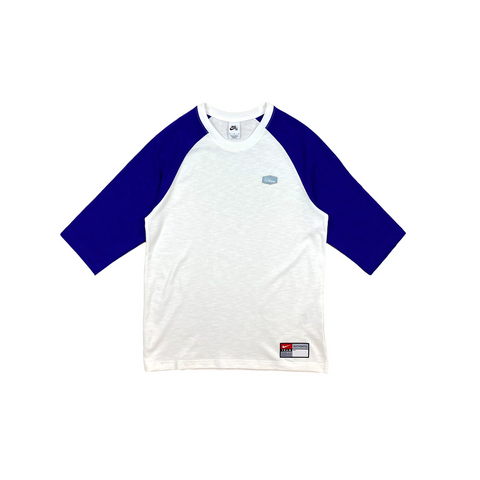 Nike SB Raglan Skate T-Shirt White