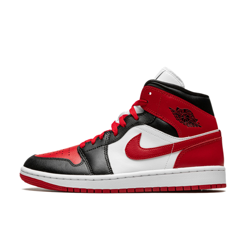 Nike Air Jordan 1 Mid Alternate Bred Toe (W)