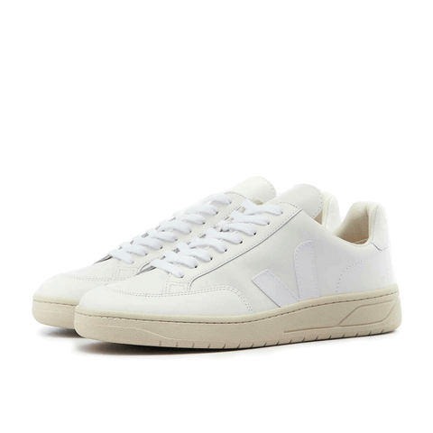 Veja V-12 Leather Full White