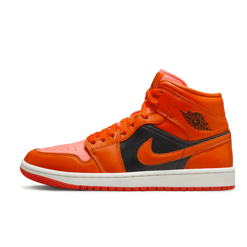 Nike Air Jordan 1 Mid SE Rush Orange Crimson Bliss