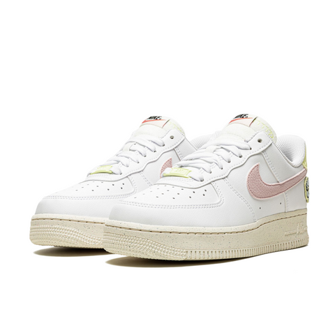 Nike Air Force 1 '07 SE Boarder Blue/Citron Tint/Pink Oxford (W)